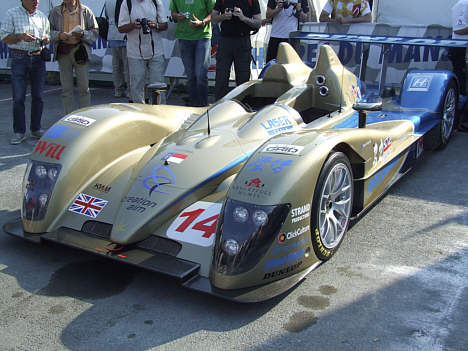 #14 er en Greation CA07-AIM Judd racer fra Creation AIM teamet, som skal køres af Hall, Mowlem og Goossens.
(Foto: Claude Foubert - Endurance-Info.com)